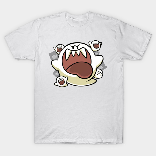 Vintage Super Mario World - Boo Ghost T-Shirt-TOZ